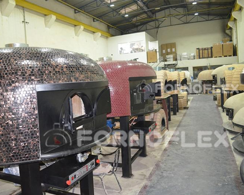 Fábrica de forno a lenha para pizzaria